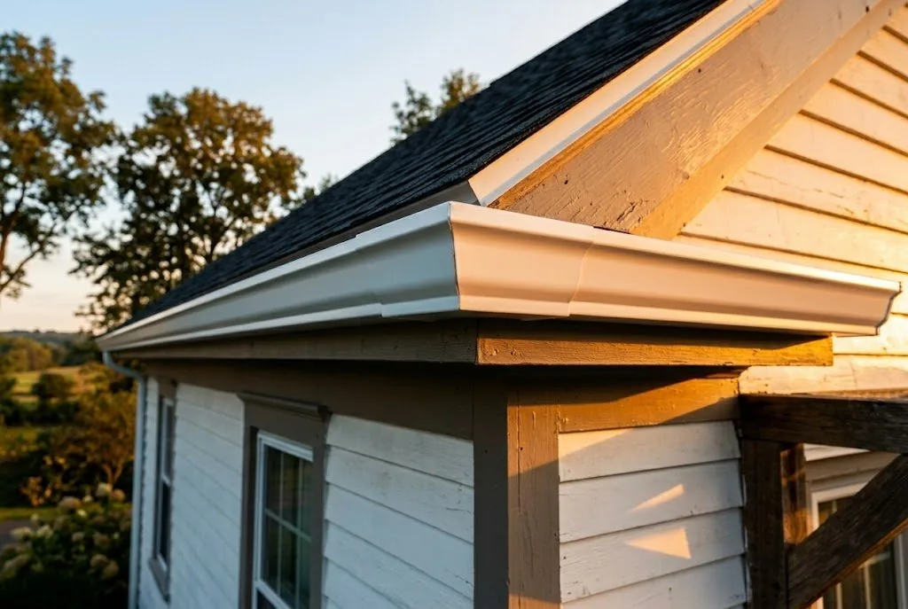 Soffit and J-channel installation