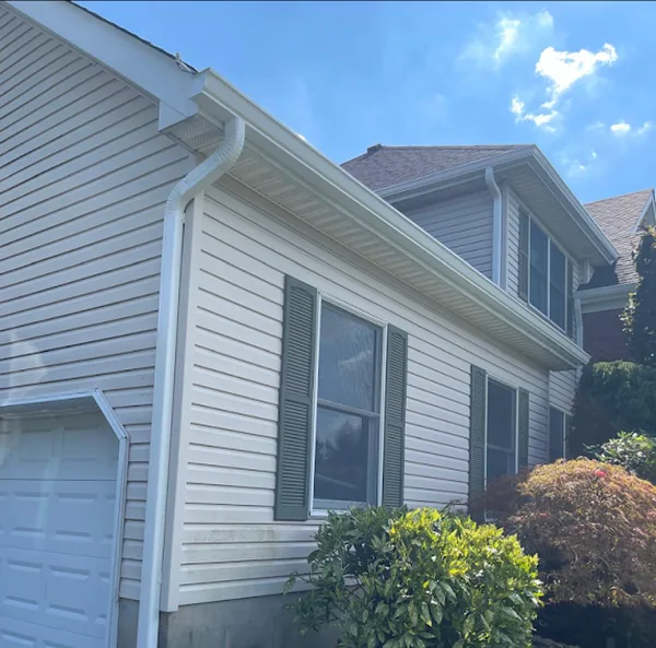 Back in Marlboro: Complete Gutter Installation With 6-Inch White K-Style and a Fascia Repair Done Right