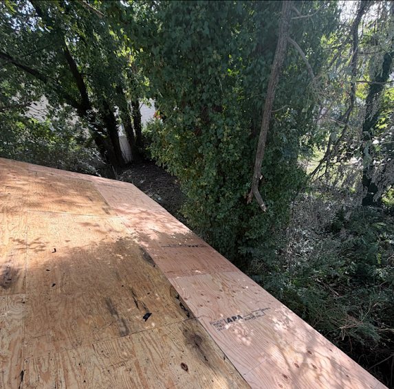 Toms River Roof Replacement: Rotted Decking Out, GAF Timberline HDZ Charcoal On, Plus a New Flat Roof and Garage