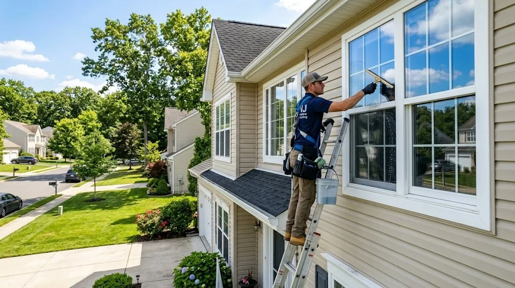 Professional window cleaning